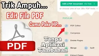 Cara Edit PDF Di Android Tanpa Aplikasi Tambahan 