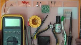 #D-001 Basics of electronics. Radio constructor. Soundlights own hands.