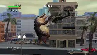 Rampage Total Destruction Croc Chomps Cake