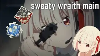 (lycoris recoil : apex legends) chisato vs devotion LMG