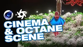 Octane Render 🔥 Armado de escena en Cinema 4d 🤯🤯