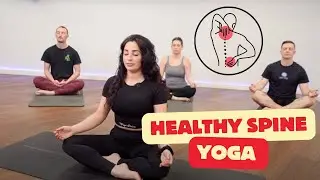 11-Minute Yoga for a Healthy Spine | Stretch and Strengthen with Coach Sean & Natalia