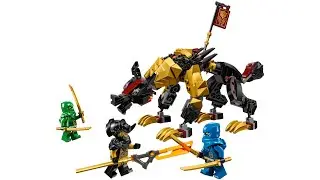LEGO Ninjago 71790 Imperium Dragon Hunter Hound Unpacking, Opens, review and Speed building.