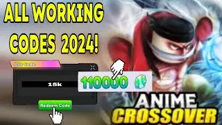 *NEW* ALL WORKING CODES FOR ANIME CROSSOVER DEFENSE IN 2024! ROBLOX ANIME CROSSOVER DEFENSE CODES