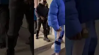 YE & FUTURE SPOTTED AT BALENCIAGA STORE