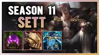 SEASON 11 SETT SUPPORT GUIDE AND GAMEPLAY (BUILD+RUNES)