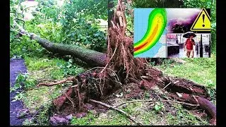 HURRICANE OPHELIA HITS Ireland/ ураган Офелия Ирландия