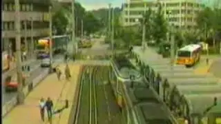 Stuttgart 1988: Mischbetrieb Stadtbahn / Straßenbahn
