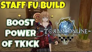STAFF FU BUILD DAMAGE BOOST TO THE MOON - Toram Online