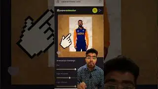 How to create paper animation in one click  #ai #paper #animation