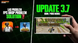 UPDATE 3.7 | BGMI LAG FIX SOLUTION | BGMI Lag & Game Crash Problem Solution⁉️🔥