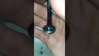 DEFECT on the chamfer of the valves 