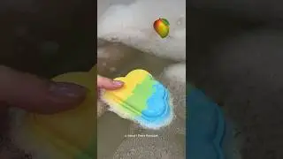 ВАННА ПО ЭМОДЖИ #11🥭 #ваннапоэмоджи #эмоджи #бомбочка #бомбадляванны