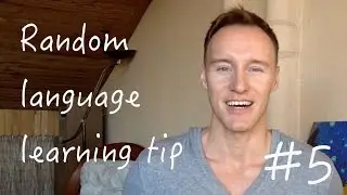 Writing tip - translate texts | Random language learning tip #5