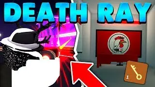 FASTEST WAY TO GET THE DEATH RAY *GOLDEN KEY* (ROBLOX MAD CITY UPDATE)