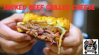 I Made An EASY Smoked Beef Grilled Cheese With The Perfect Draft BBQ Blower
