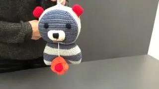 FRANCK & FISCHER - Paw racooon musical toy