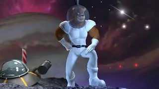 (fnaf-c4d) Art-Space_[Freddy in Space]-with music