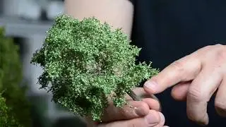 Realistic Model Railroad Trees & Scenic Material