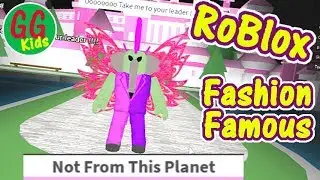 Roblox - Fashion Famous - Not from this Planet! Hair on Point! and I am a Bully - GG Kids!