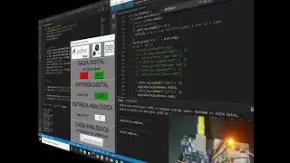 Arduino Python Tkinter Socket - Tutorial 3: Supervisório em Python e comunicação TCP com Arduino