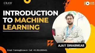 Introduction to Machine Learning | Live Webinar | Python