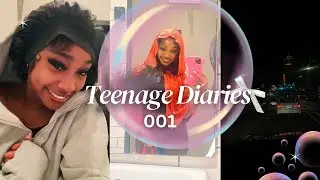 Teenage Diaries 001 : First Lash Appt ? , Halloween Party , Makeup , Meeting New People & More !