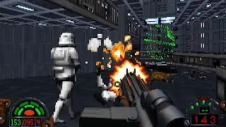 Dark Forces PC MS-DOS Gameplay (General MIDI/SCVA)