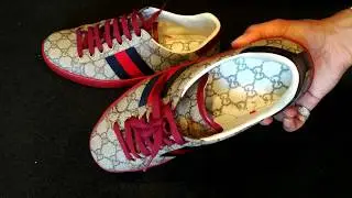 Gucci New Ace AKA Red Bottoms ** Wear and Tear Update**