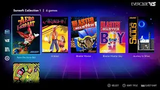 Sunsoft Collection 1 Gameplay 🎮 Evercade - All games