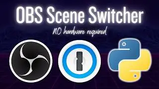 Switch OBS Scenes with Keyboard Only | No Stream Deck, No GUI (macOS + Python)