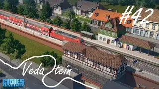 Vedastein #42 - Adding another rural station to the mix | Cities Skylines Detailing