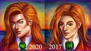 [Draw this again] Elliott from  Stardew Valley Speedpaint
