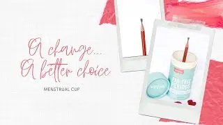 MENSTRUAL CUP| A CHANGE A BETTER CHOICE| PENCIL SCULPTURE