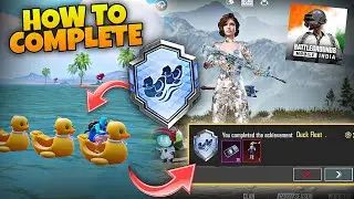 HOW TO COMPLETE DUCK FLEET ACHIEVEMENT IN BGMI !!