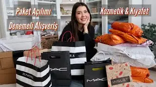 DENEMELİ ALIŞVERİŞ & PAKET AÇILIMI 🛍️ | kozmetik, kıyafet, çanta