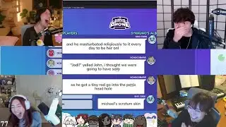 SUPER UNHINGED All POV Story Mode Gartic Phone ft. Pokimane, Sykkuno, Michael, QuarterJade and more!