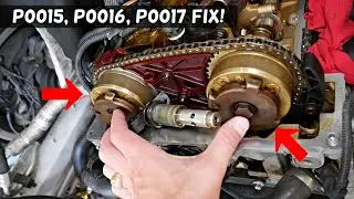 HOW TO FIX CODE P0015, CODE P0016, CODE P0017 ANY CAR, ENGINE LIGHT ON