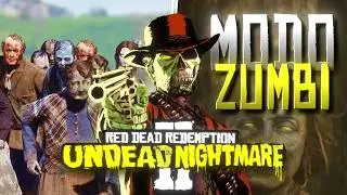 Transformei o Red Dead 2 Em um APOCALISE ZUMBI com esse MOD!
