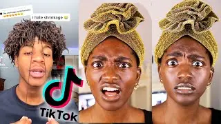 NATURAL HAIR TIK TOK STRIKES AGAIN. | Reacting to 4C Hair TikToks