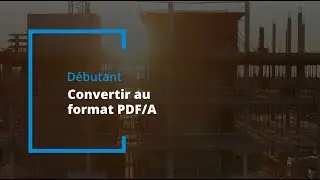 Convertir au format PDF/A - ConsignO Desktop (Débutant)