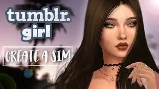 SIMS 4: TUMBLR GIRL CAS + CC LINK // SPEED PHOTO EDIT
