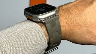 The Hermès Kilim Apple Watch Band is FIRE 🤩🔥