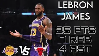 LeBron James 25PTS 7REB 4AST | Los Angeles Lakers vs Chicago Bulls | LAL vs CHI | Mar 29, 2023