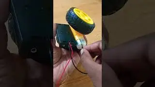 How to make a mini car with gear motor