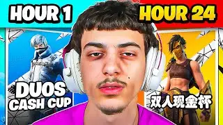 I Played Duo Cash Cups for *24 HOURS STRAIGHT*