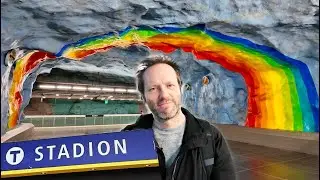 A giant rainbow in Stockholm - 🇸🇪 with subtitles