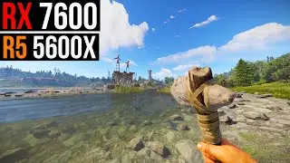 RX 7600 | RUST | 1080p | Low, Medium, High & Max Settings