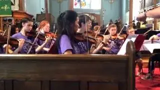 Music at Port Milford 2016 orchestra