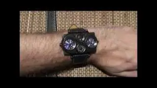 Необычные мужские армейские часы Oulm Air Men
